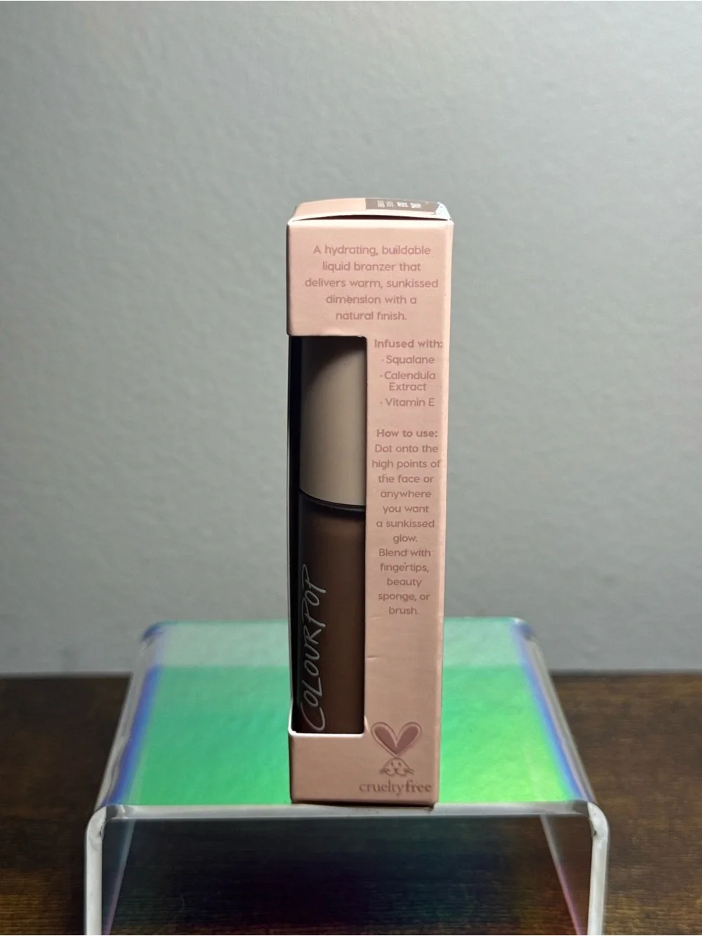 ColourPop Liquid Bronzer corral beach